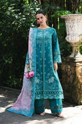 Qalamkar | Q Line Lawn Drop | RP-03 SAPPHIRE by Qalamkar - Designer Dress  - Type : Ladies Clothes - Available at Libayah - 100% Original 