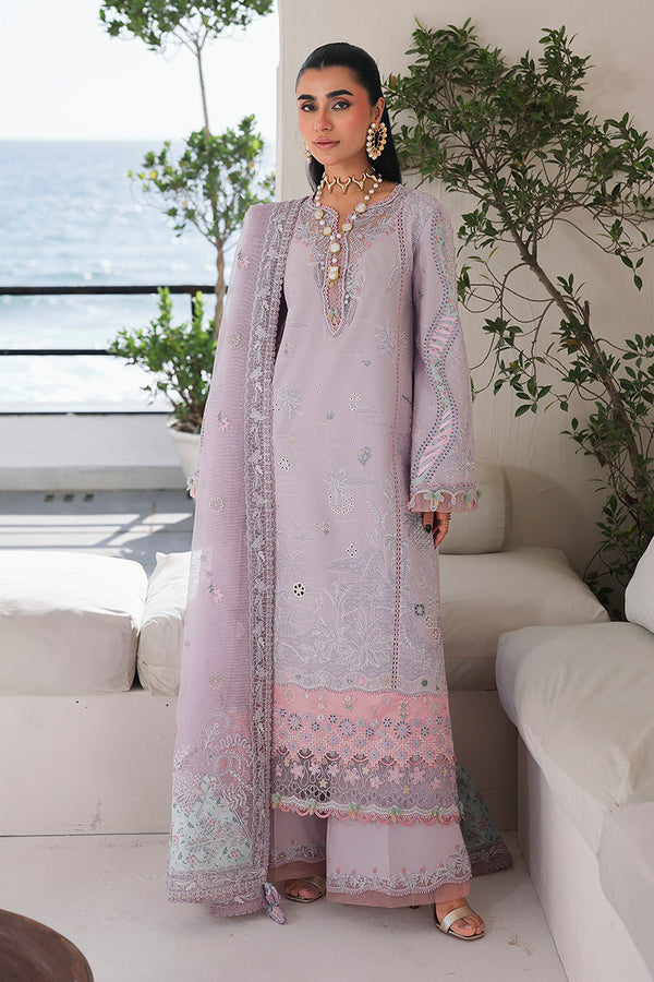 Qalamkar | Sahil Luxury Lawn 26 | SA-11 REHMA by Qalamkar - Designer Dress  - Type : Ladies Clothes - Available at Libayah - 100% Original 