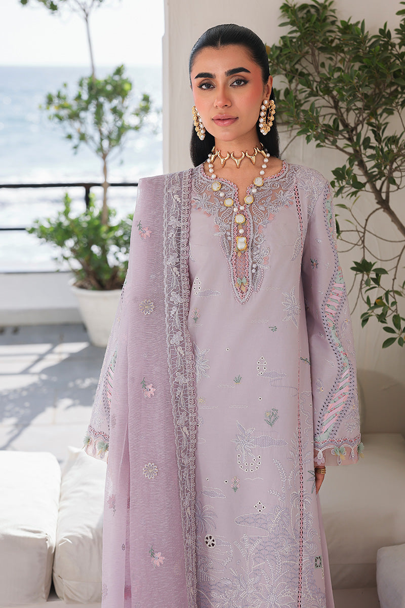 Qalamkar | Sahil Luxury Lawn 26 | SA-11 REHMA by Qalamkar - Designer Dress  - Type : Ladies Clothes - Available at Libayah - 100% Original 