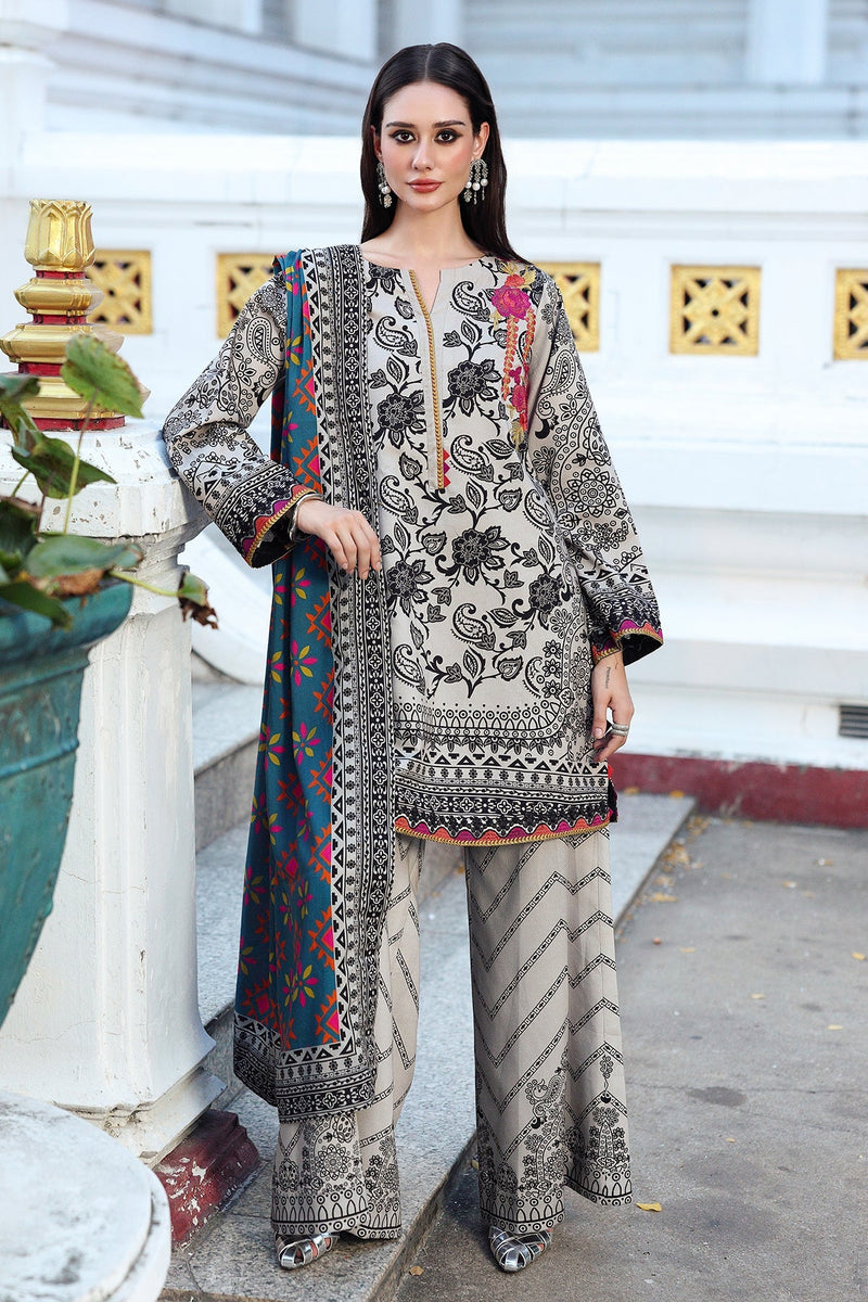 CCW6-19 – authentic Pakistani dress from the Charzima Combination Winter 25 collection for women in the UK