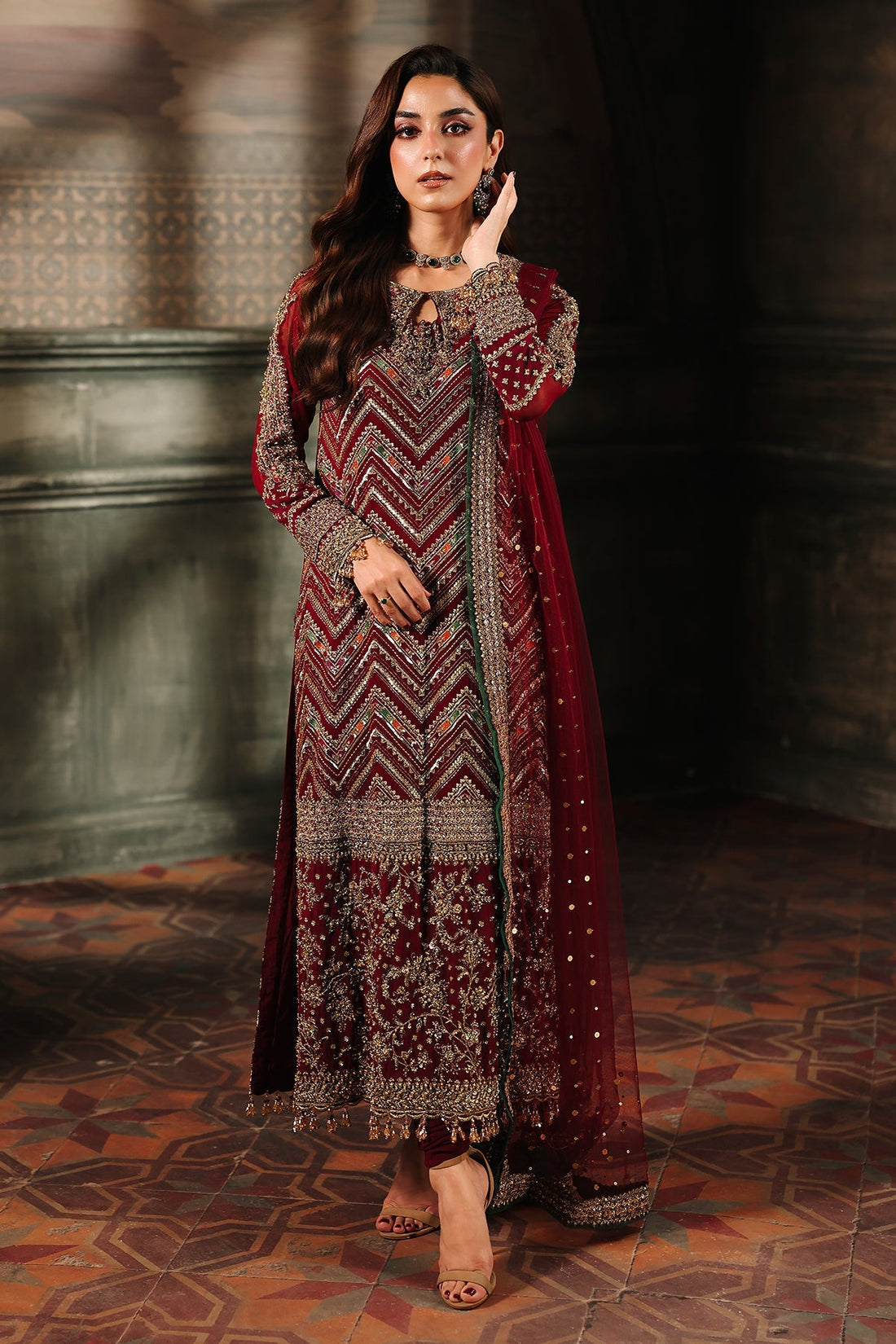 Charizma | Dastan e Jashan | DJW5-03 C by Charizma - Designer Dress  - Type : Ladies Clothes - Available at Libayah - 100% Original 