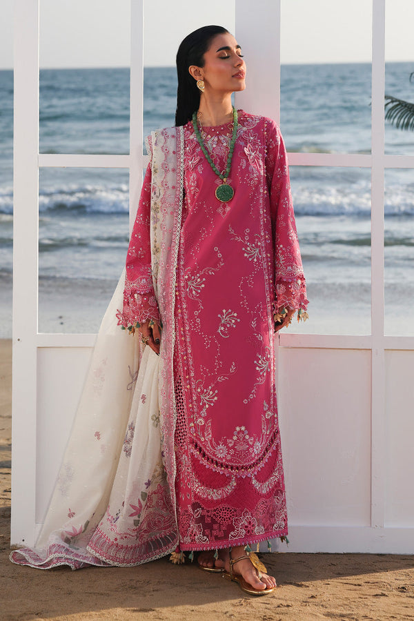 Qalamkar | Sahil Luxury Lawn 26 | SA-13 TARA by Qalamkar - Designer Dress  - Type : Ladies Clothes - Available at Libayah - 100% Original 