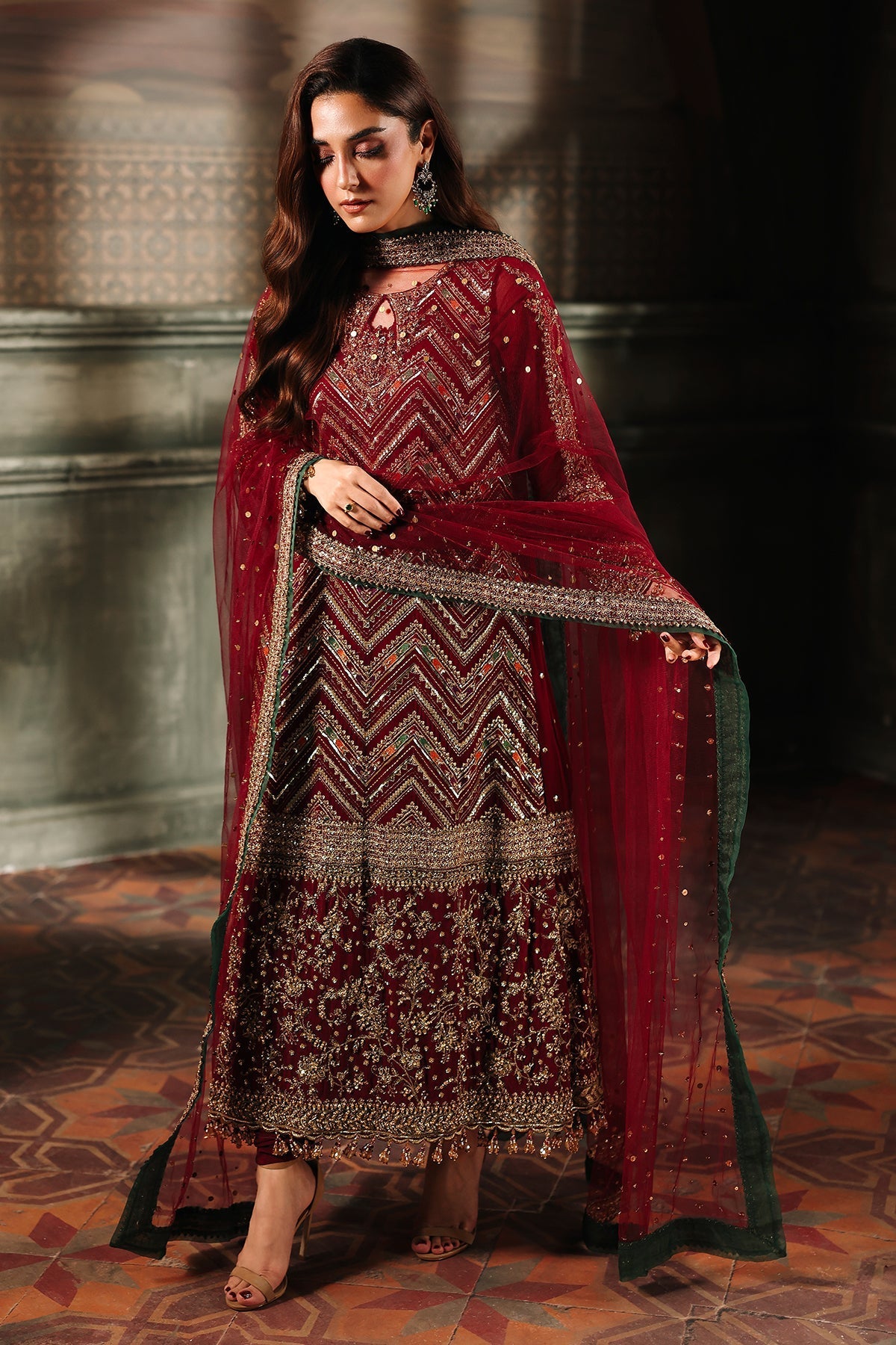 Charizma | Dastan e Jashan | DJW5-03 C by Charizma - Designer Dress  - Type : Ladies Clothes - Available at Libayah - 100% Original 