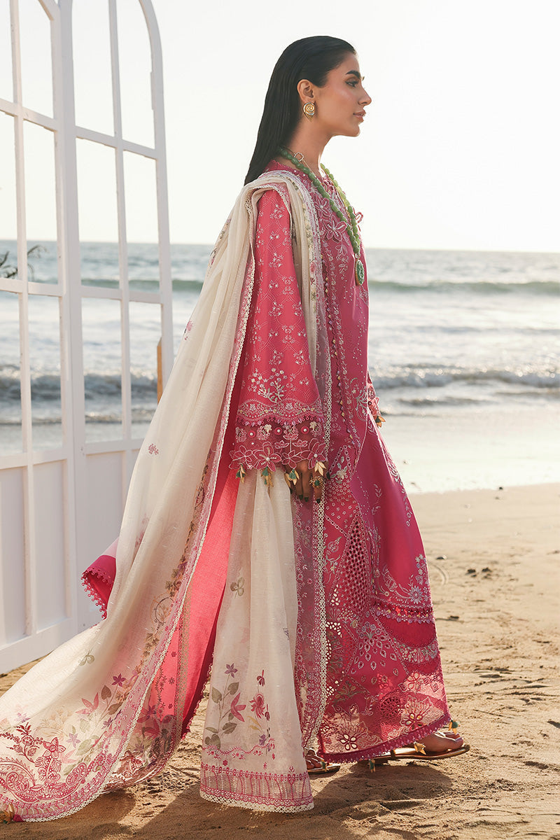 Qalamkar | Sahil Luxury Lawn 26 | SA-13 TARA by Qalamkar - Designer Dress  - Type : Ladies Clothes - Available at Libayah - 100% Original 