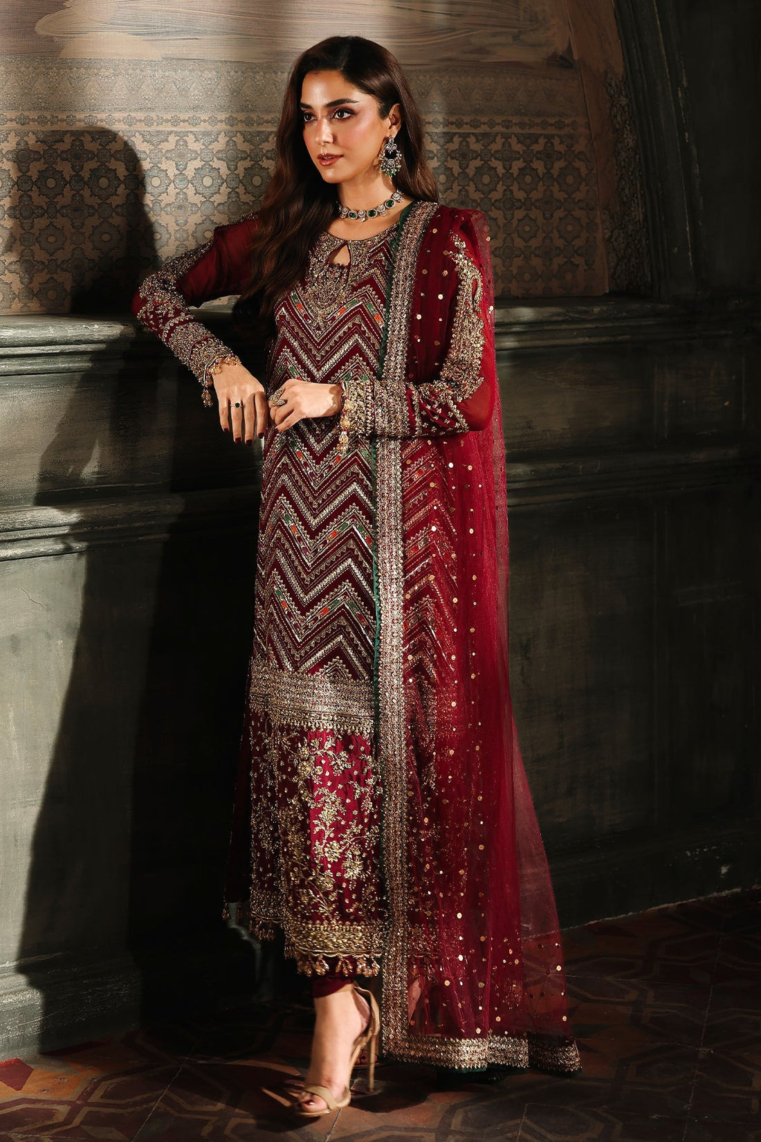 Charizma | Dastan e Jashan | DJW5-03 C by Charizma - Designer Dress  - Type : Ladies Clothes - Available at Libayah - 100% Original 