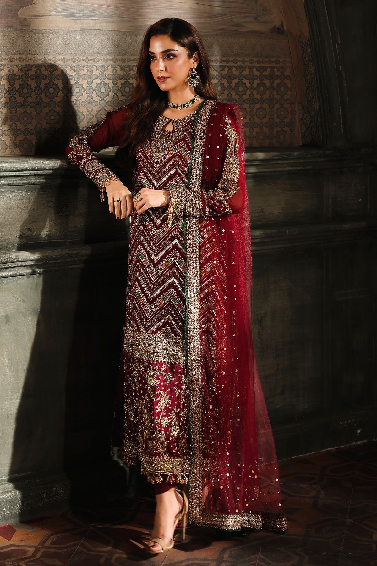 Charizma | Dastan e Jashan | DJW5-03 C by Charizma - Designer Dress  - Type : Ladies Clothes - Available at Libayah - 100% Original 