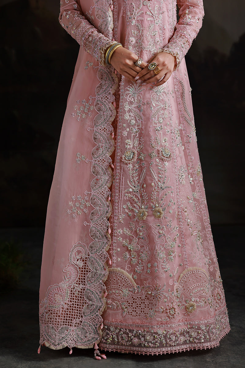 Qalamkar | Elirah Formals 25 | MF-03 BLUSH REVERIE by Qalamkar - Designer Dress  - Type : Ladies Clothes - Available at Libayah - 100% Original 