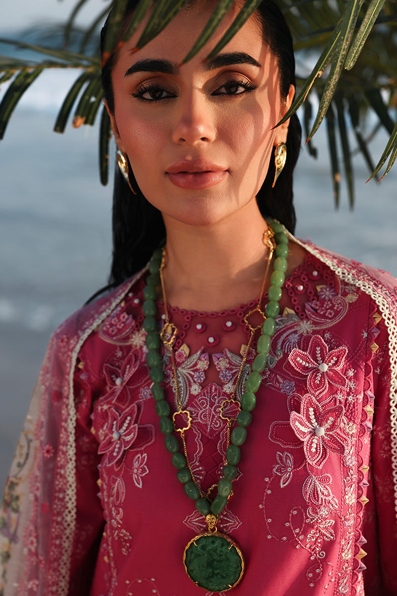Qalamkar | Sahil Luxury Lawn 26 | SA-13 TARA by Qalamkar - Designer Dress  - Type : Ladies Clothes - Available at Libayah - 100% Original 