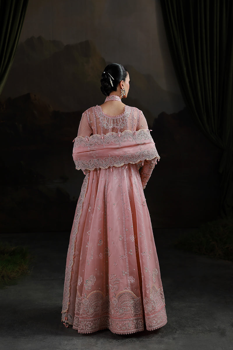 Qalamkar | Elirah Formals 25 | MF-03 BLUSH REVERIE by Qalamkar - Designer Dress  - Type : Ladies Clothes - Available at Libayah - 100% Original 