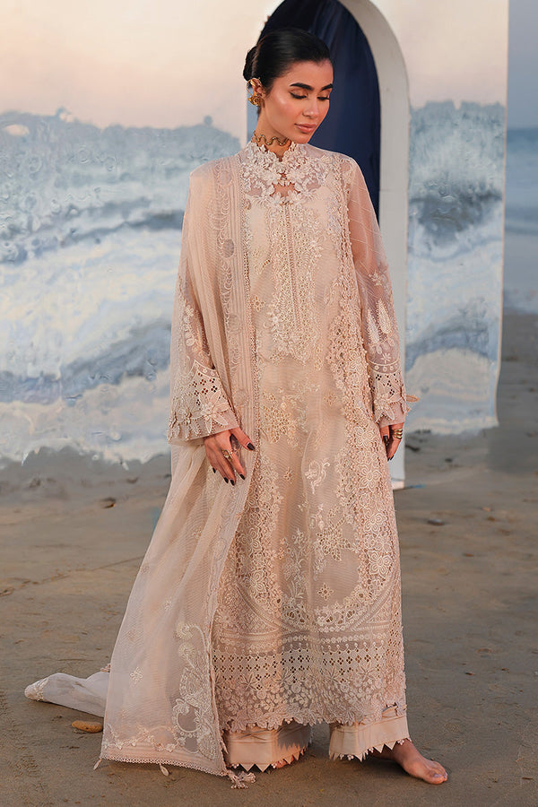 Qalamkar | Sahil Luxury Lawn 26 | SA-15 NEHAN by Qalamkar - Designer Dress  - Type : Ladies Clothes - Available at Libayah - 100% Original 