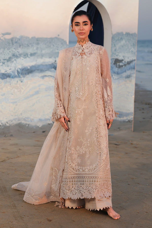 Qalamkar | Sahil Luxury Lawn 26 | SA-15 NEHAN by Qalamkar - Designer Dress  - Type : Ladies Clothes - Available at Libayah - 100% Original 
