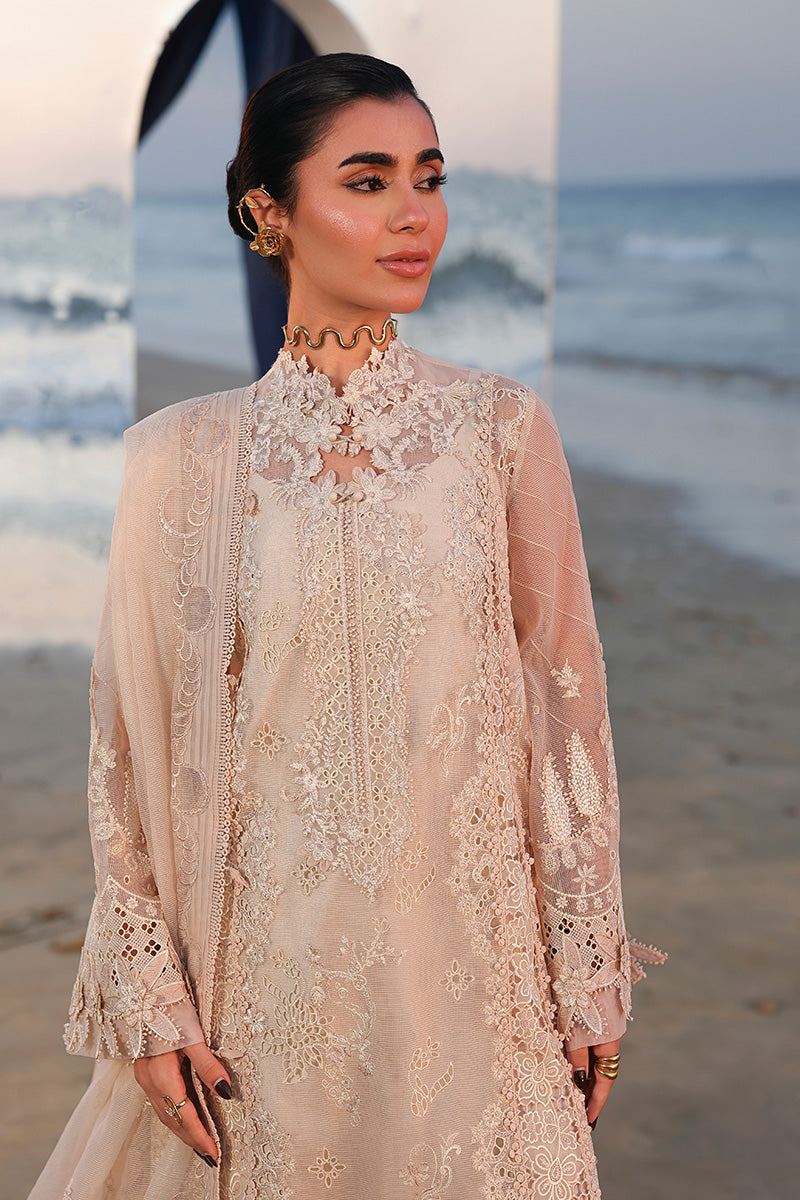 Qalamkar | Sahil Luxury Lawn 26 | SA-15 NEHAN by Qalamkar - Designer Dress  - Type : Ladies Clothes - Available at Libayah - 100% Original 