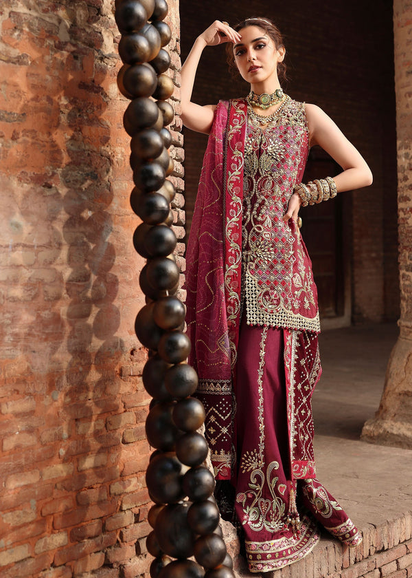 Crimson | Jhilmil Wedding Formals | NAZO - by Libayah - Registered Vendor of : Crimson - 100% Original Designer Dress