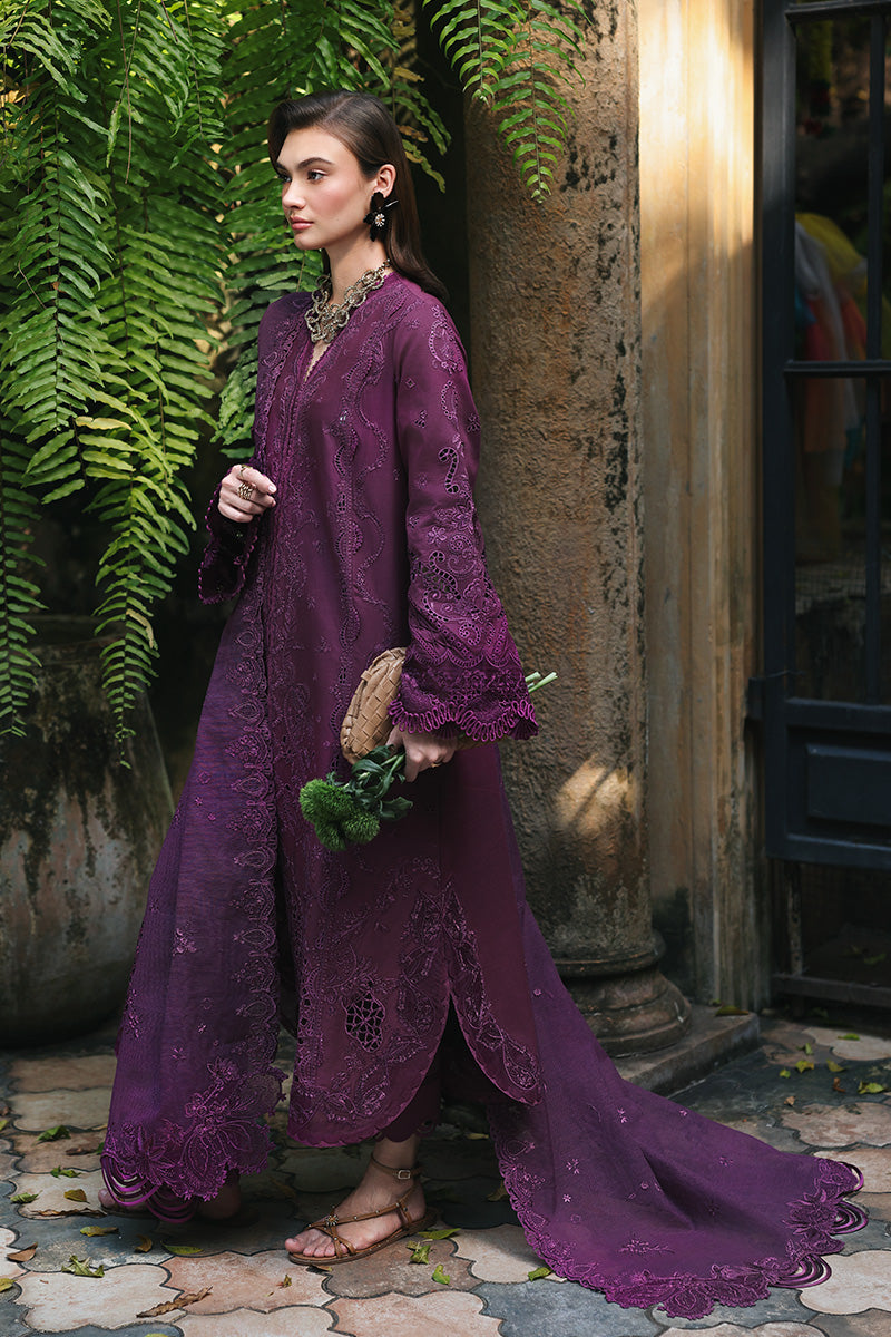 Qalamkar | Q Line Lawn Drop | RP-08 LIORA by Qalamkar - Designer Dress  - Type : Ladies Clothes - Available at Libayah - 100% Original 
