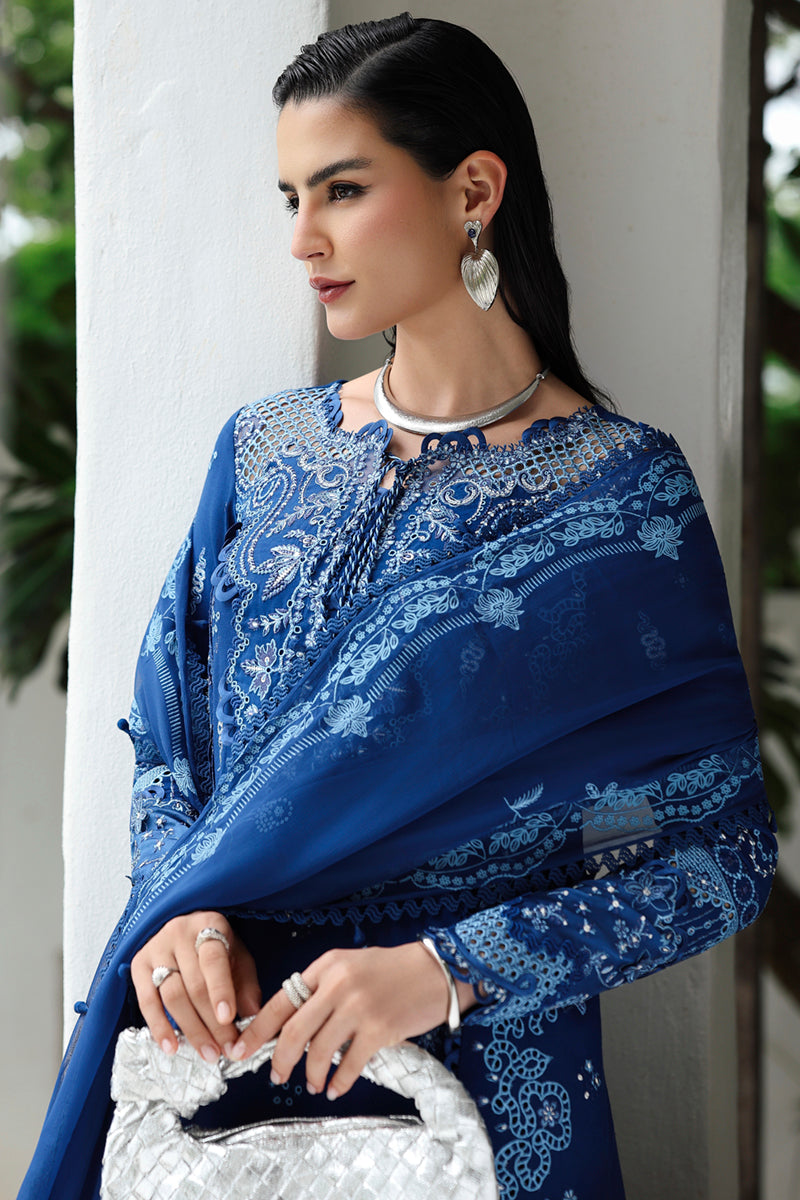 Qalamkar | Q Linen 25 | KL-03 ECLIPSE by Qalamkar - Designer Dress  - Type : Ladies Clothes - Available at Libayah - 100% Original 