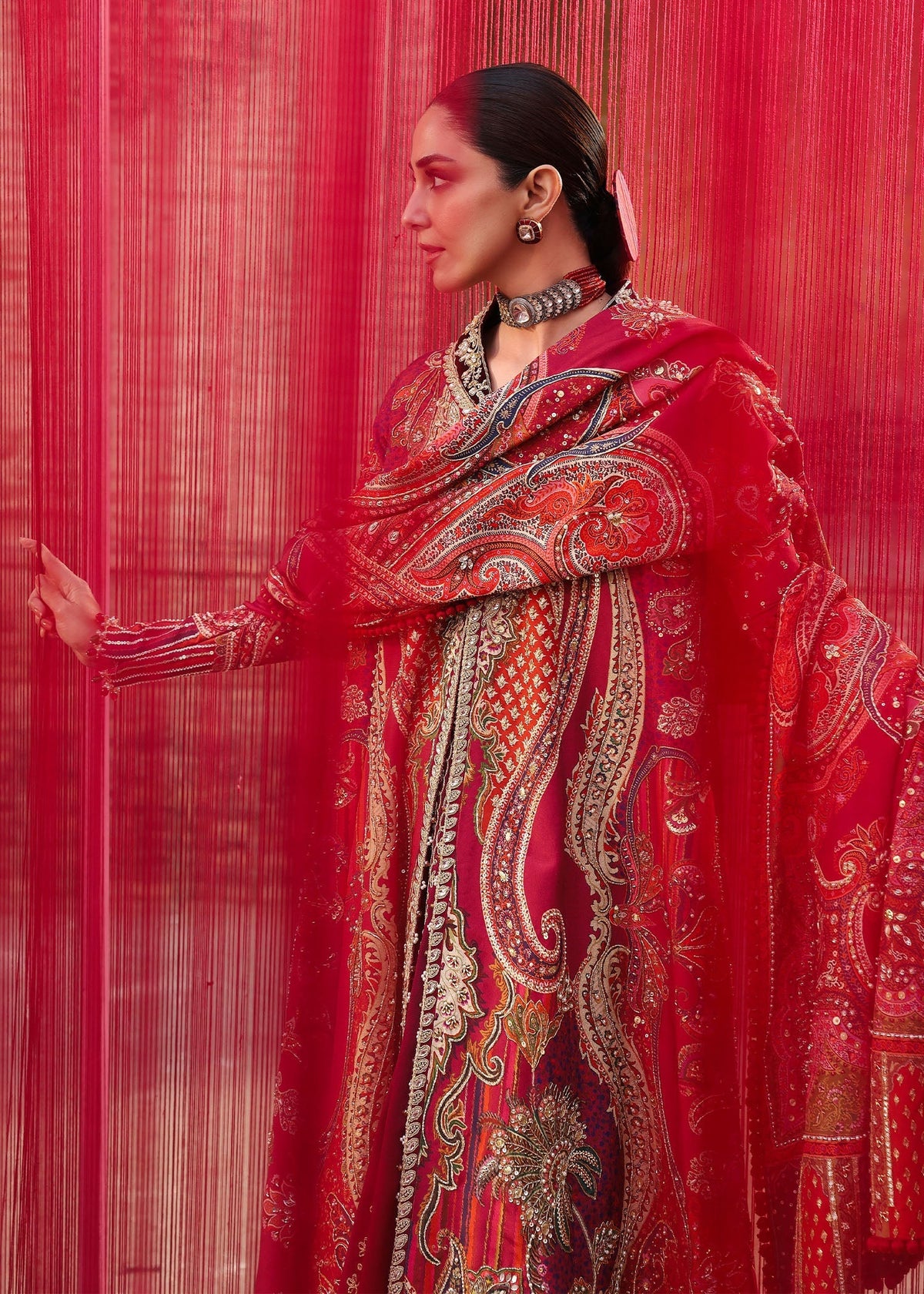 Crimson | Jhilmil Wedding Formals | DAMINI - by Libayah - Registered Vendor of : Crimson - 100% Original Designer Dress