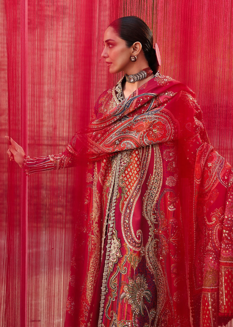 Crimson | Jhilmil Wedding Formals | DAMINI - by Libayah - Registered Vendor of : Crimson - 100% Original Designer Dress
