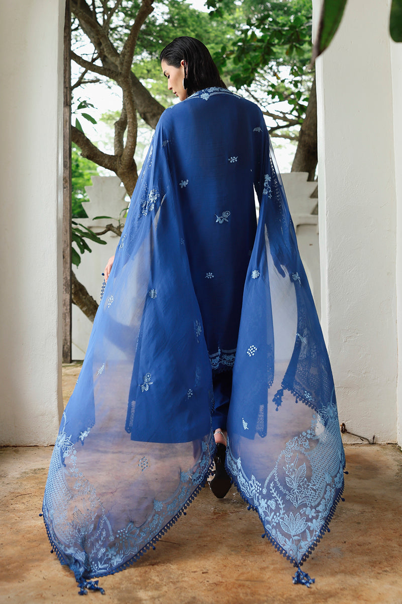 Qalamkar | Q Linen 25 | KL-03 ECLIPSE by Qalamkar - Designer Dress  - Type : Ladies Clothes - Available at Libayah - 100% Original 