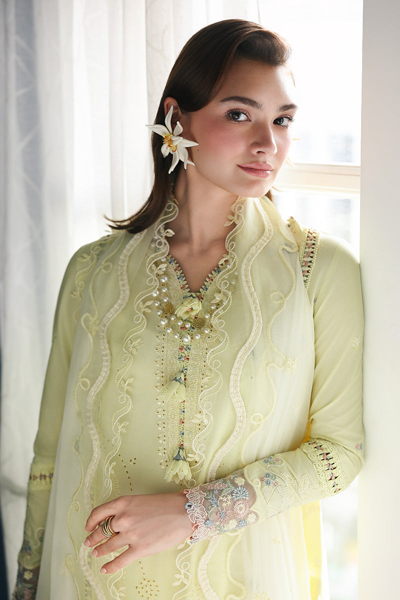 Qalamkar | Q Line Lawn Drop | RP-13 MOONSTONE by Qalamkar - Designer Dress  - Type : Ladies Clothes - Available at Libayah - 100% Original 