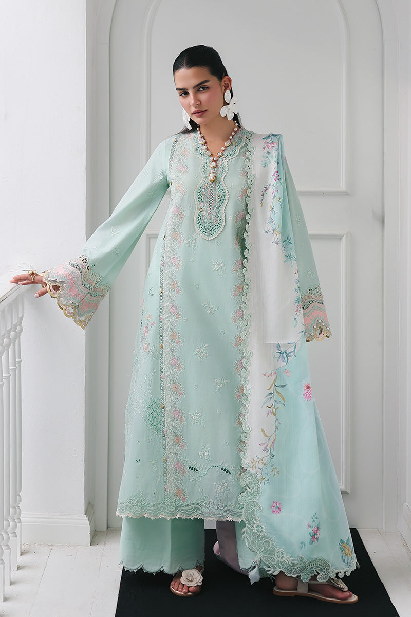 Qalamkar | Q Line Lawn Drop | RP-05 RAHA by Qalamkar - Designer Dress  - Type : Ladies Clothes - Available at Libayah - 100% Original 