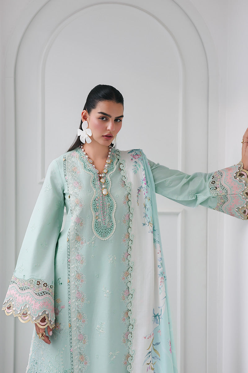 Qalamkar | Q Line Lawn Drop | RP-05 RAHA by Qalamkar - Designer Dress  - Type : Ladies Clothes - Available at Libayah - 100% Original 