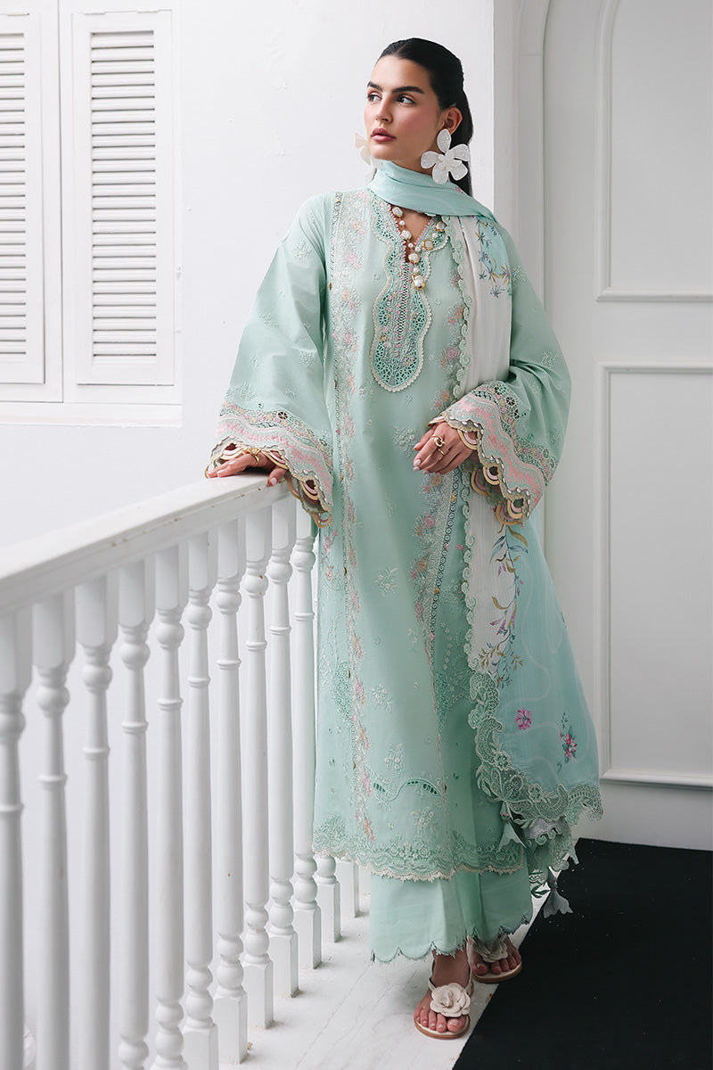 Qalamkar | Q Line Lawn Drop | RP-05 RAHA by Qalamkar - Designer Dress  - Type : Ladies Clothes - Available at Libayah - 100% Original 