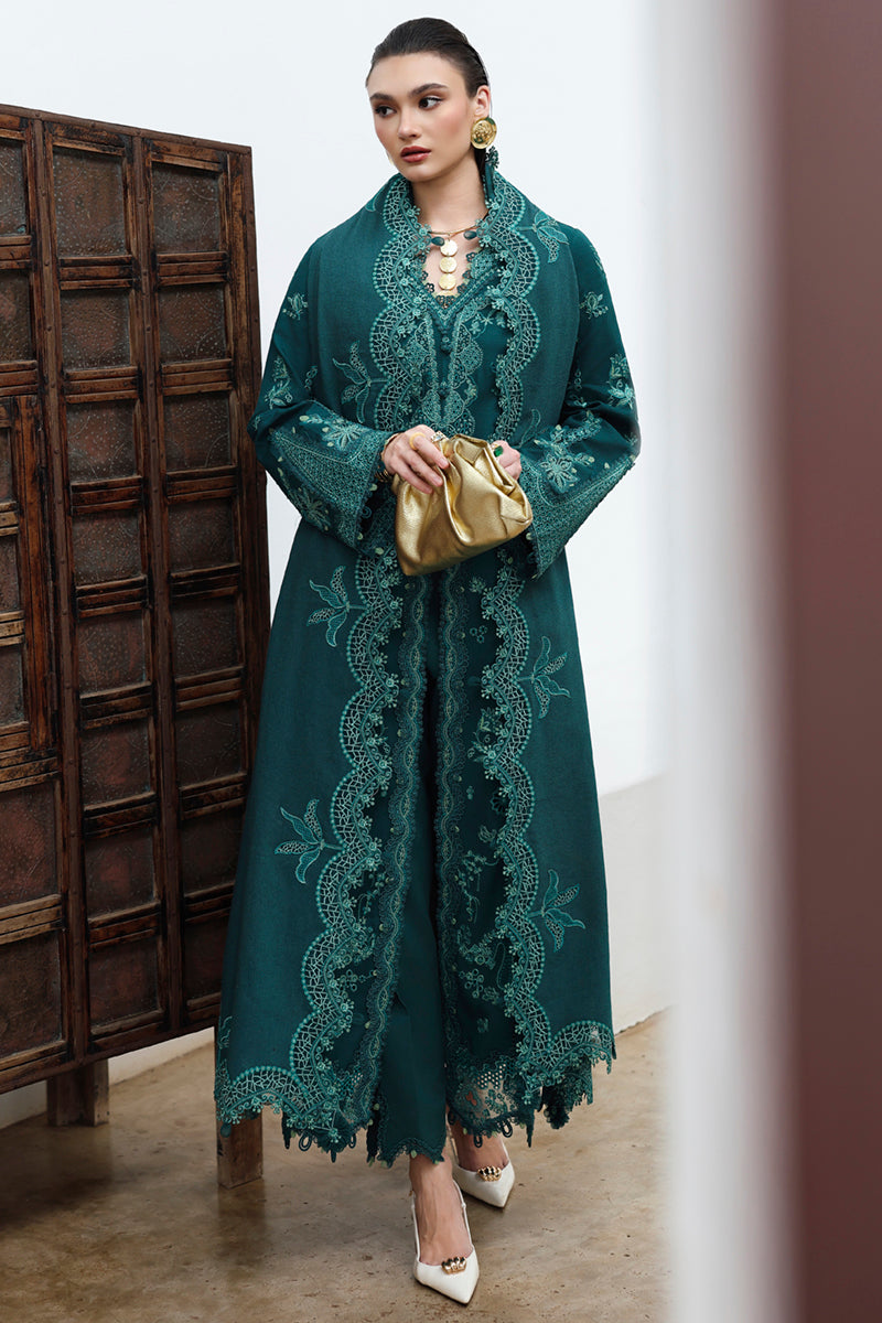 Qalamkar | Q Linen 25 | KL-11 MEADOW by Qalamkar - Designer Dress  - Type : Ladies Clothes - Available at Libayah - 100% Original 