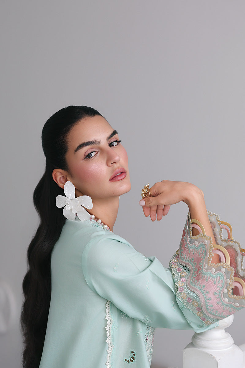 Qalamkar | Q Line Lawn Drop | RP-05 RAHA by Qalamkar - Designer Dress  - Type : Ladies Clothes - Available at Libayah - 100% Original 