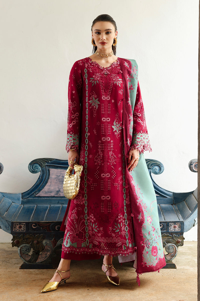 Qalamkar | Q Linen 25 | KL-12 ROOHI by Qalamkar - Designer Dress  - Type : Ladies Clothes - Available at Libayah - 100% Original 