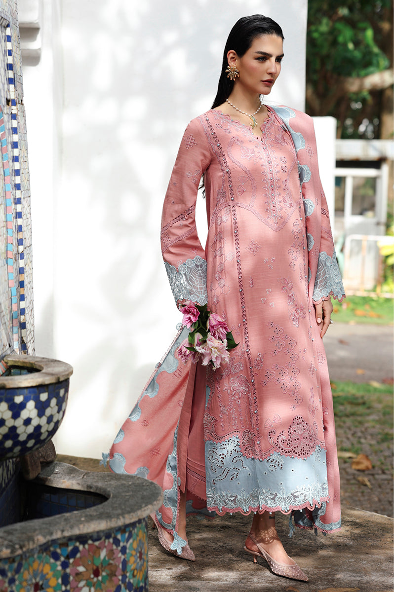 Qalamkar | Q Linen 25 | KL-10 FAYE by Qalamkar - Designer Dress  - Type : Ladies Clothes - Available at Libayah - 100% Original 