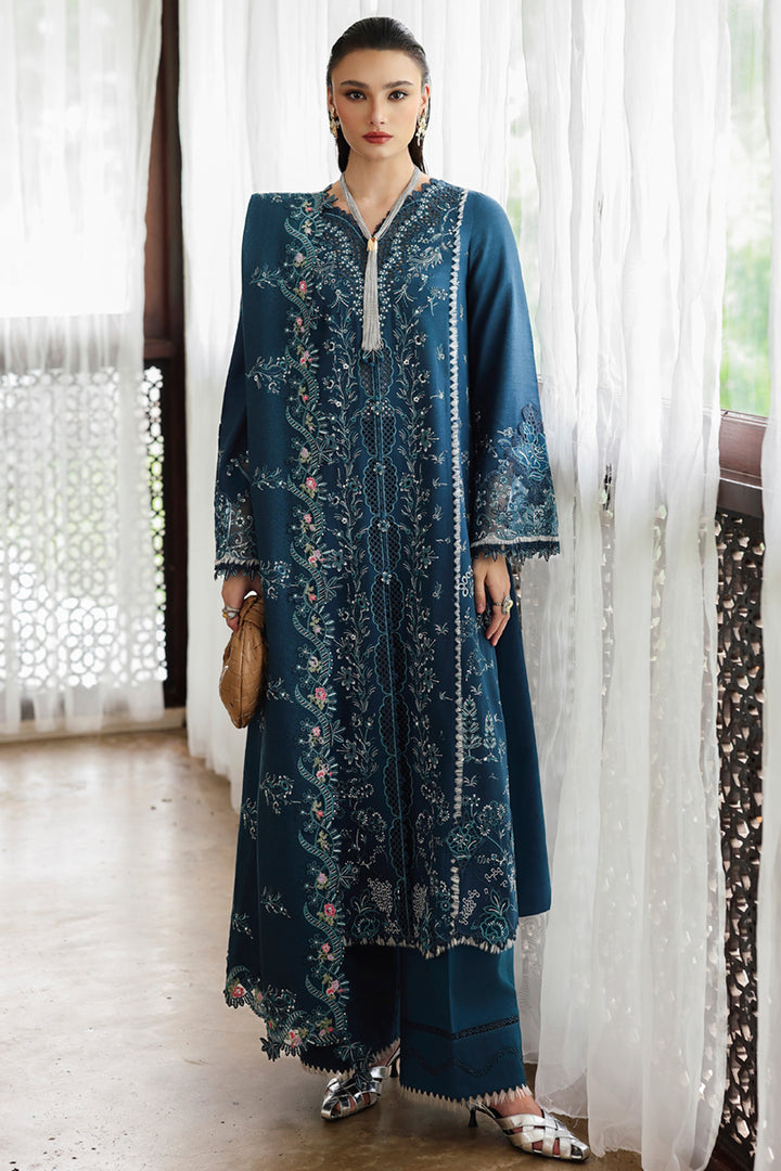 Qalamkar | Q Linen 25 | KL-05 LUSH by Qalamkar - Designer Dress  - Type : Ladies Clothes - Available at Libayah - 100% Original 