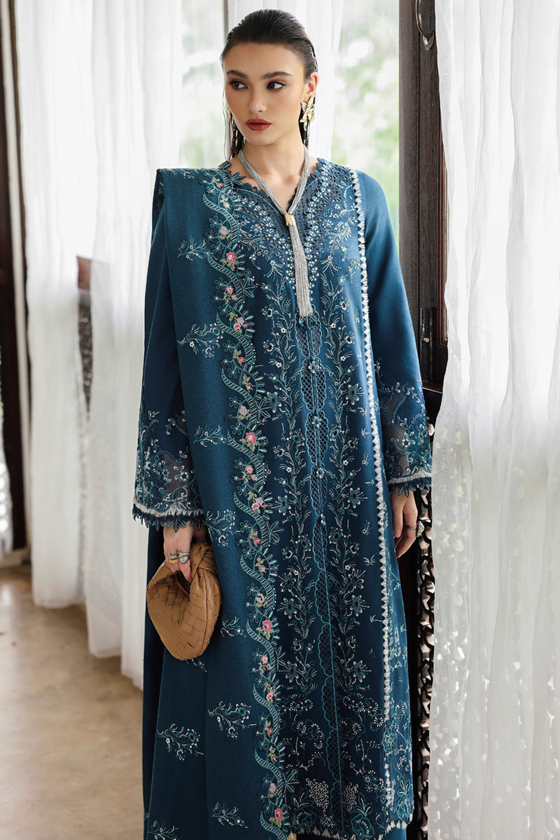 Qalamkar | Q Linen 25 | KL-05 LUSH by Qalamkar - Designer Dress  - Type : Ladies Clothes - Available at Libayah - 100% Original 