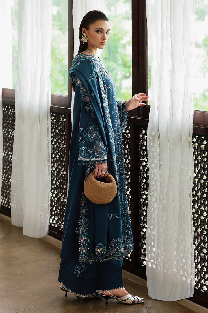 Qalamkar | Q Linen 25 | KL-05 LUSH by Qalamkar - Designer Dress  - Type : Ladies Clothes - Available at Libayah - 100% Original 