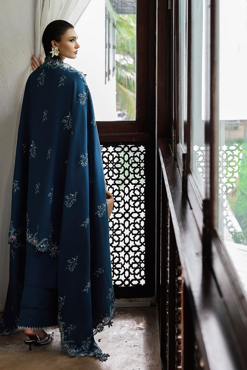 Qalamkar | Q Linen 25 | KL-05 LUSH by Qalamkar - Designer Dress  - Type : Ladies Clothes - Available at Libayah - 100% Original 