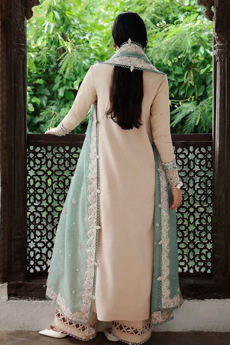 Qalamkar | Q Linen 25 | KL-07 WHISPER by Qalamkar - Designer Dress  - Type : Ladies Clothes - Available at Libayah - 100% Original 