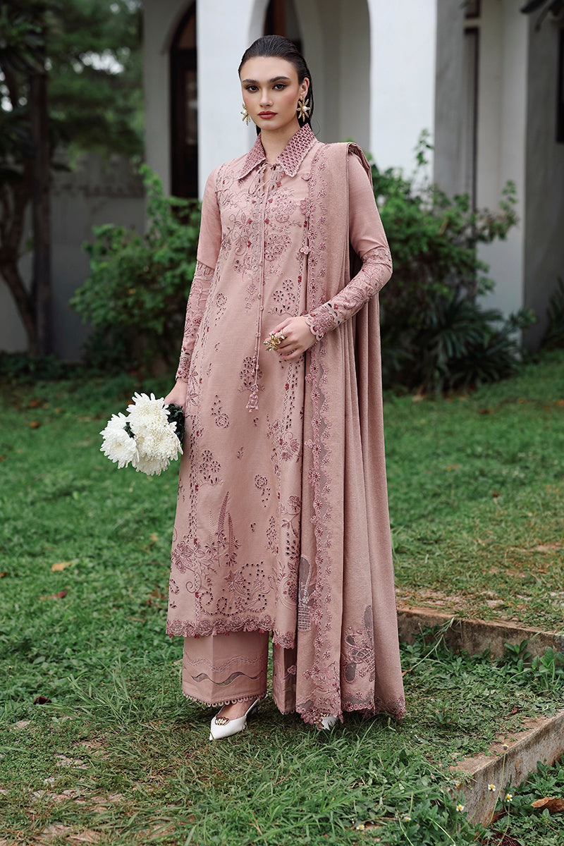 Qalamkar | Q Linen 25 | KL-08 VEIL by Qalamkar - Designer Dress  - Type : Ladies Clothes - Available at Libayah - 100% Original 