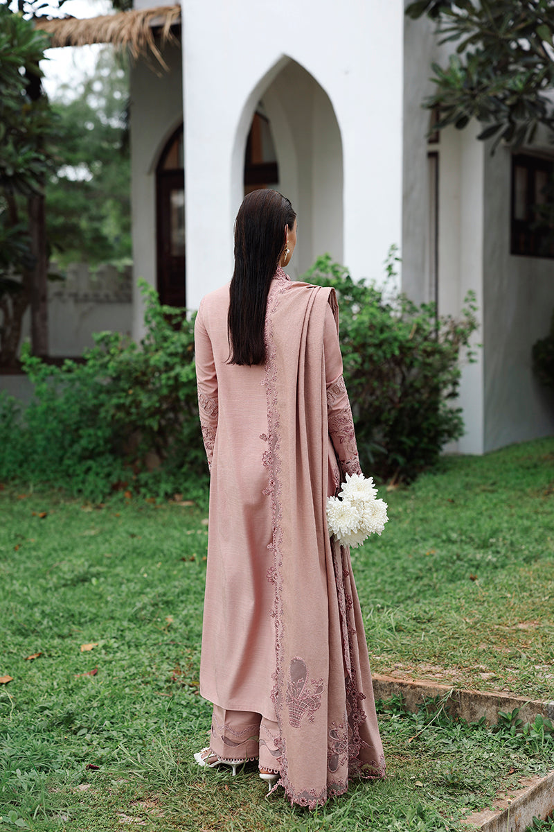 Qalamkar | Q Linen 25 | KL-08 VEIL by Qalamkar - Designer Dress  - Type : Ladies Clothes - Available at Libayah - 100% Original 
