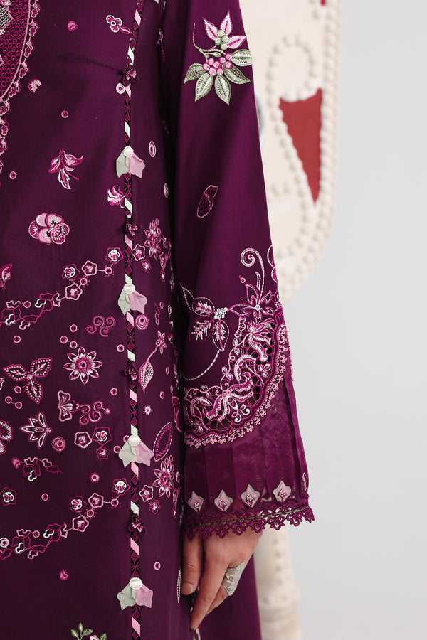 Qalamkar | Festive Lawn 26 | QFL-10 TRESA by Qalamkar - Designer Dress  - Type : Ladies Clothes - Available at Libayah - 100% Original 