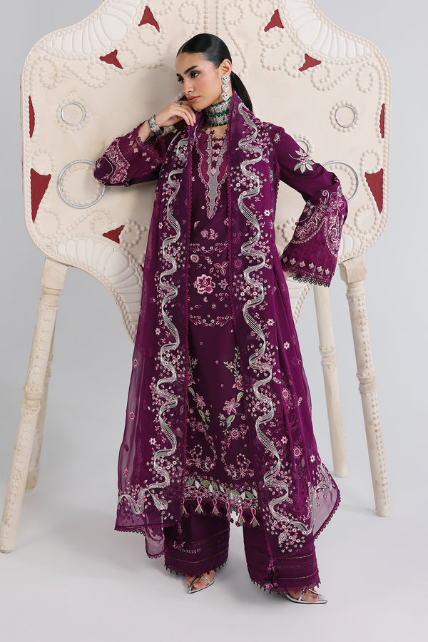 Qalamkar | Festive Lawn 26 | QFL-10 TRESA by Qalamkar - Designer Dress  - Type : Ladies Clothes - Available at Libayah - 100% Original 