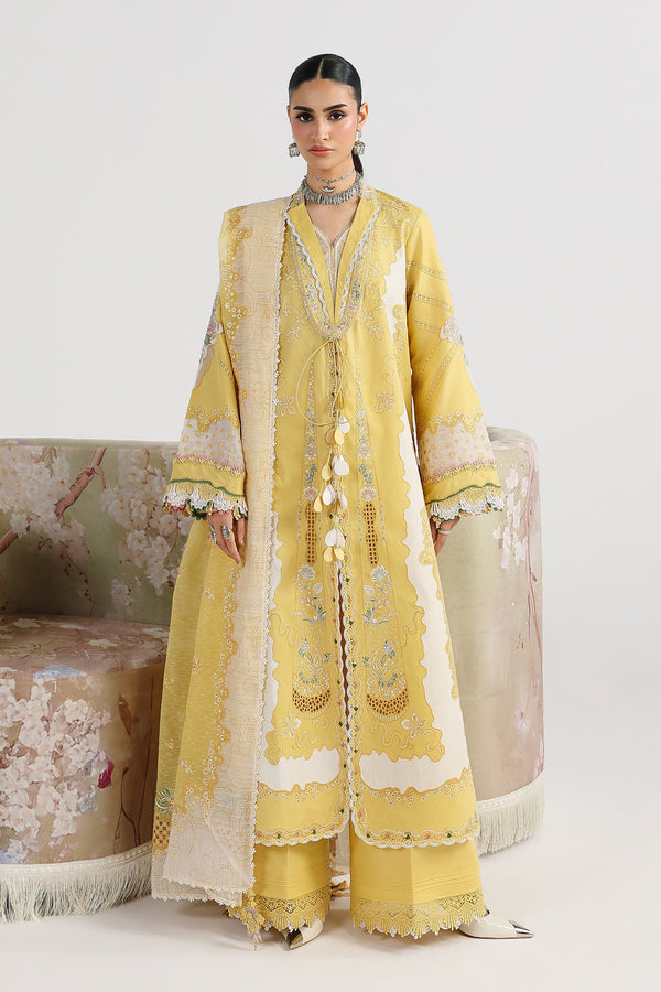Qalamkar | Festive Lawn 26 | QFL-05 ZARIA by Qalamkar - Designer Dress  - Type : Ladies Clothes - Available at Libayah - 100% Original 