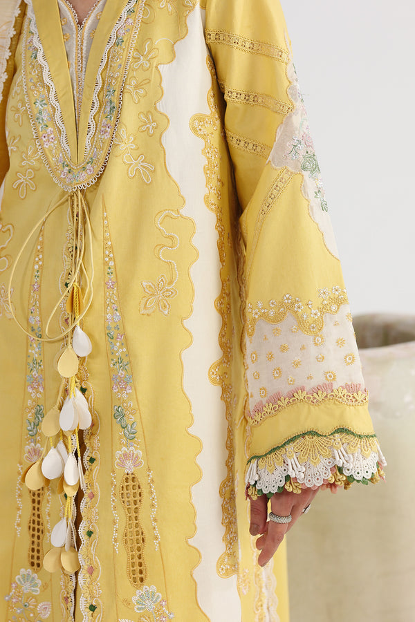 Qalamkar | Festive Lawn 26 | QFL-05 ZARIA by Qalamkar - Designer Dress  - Type : Ladies Clothes - Available at Libayah - 100% Original 