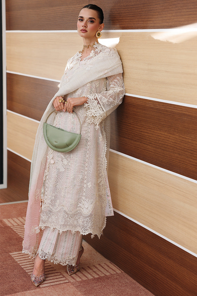 Qalamkar | Chikankari Eid Edit 26 | CM-04 ZIMAL by Qalamkar - Designer Dress  - Type : Ladies Clothes - Available at Libayah - 100% Original 