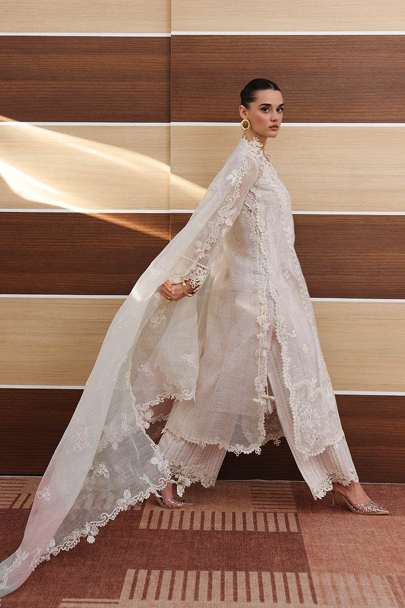 Qalamkar | Chikankari Eid Edit 26 | CM-04 ZIMAL by Qalamkar - Designer Dress  - Type : Ladies Clothes - Available at Libayah - 100% Original 