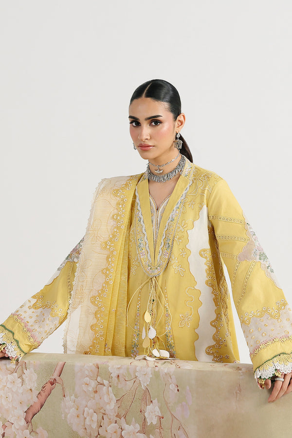 Qalamkar | Festive Lawn 26 | QFL-05 ZARIA by Qalamkar - Designer Dress  - Type : Ladies Clothes - Available at Libayah - 100% Original 
