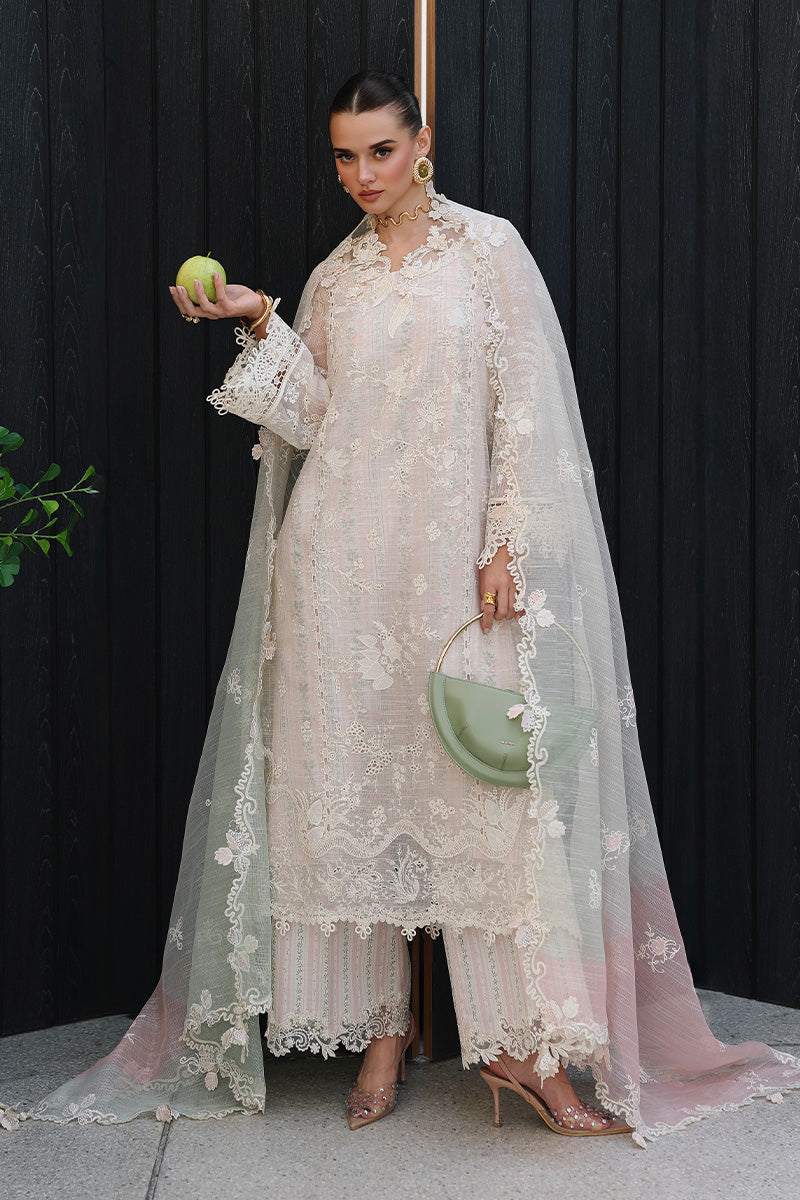 Qalamkar | Chikankari Eid Edit 26 | CM-04 ZIMAL by Qalamkar - Designer Dress  - Type : Ladies Clothes - Available at Libayah - 100% Original 