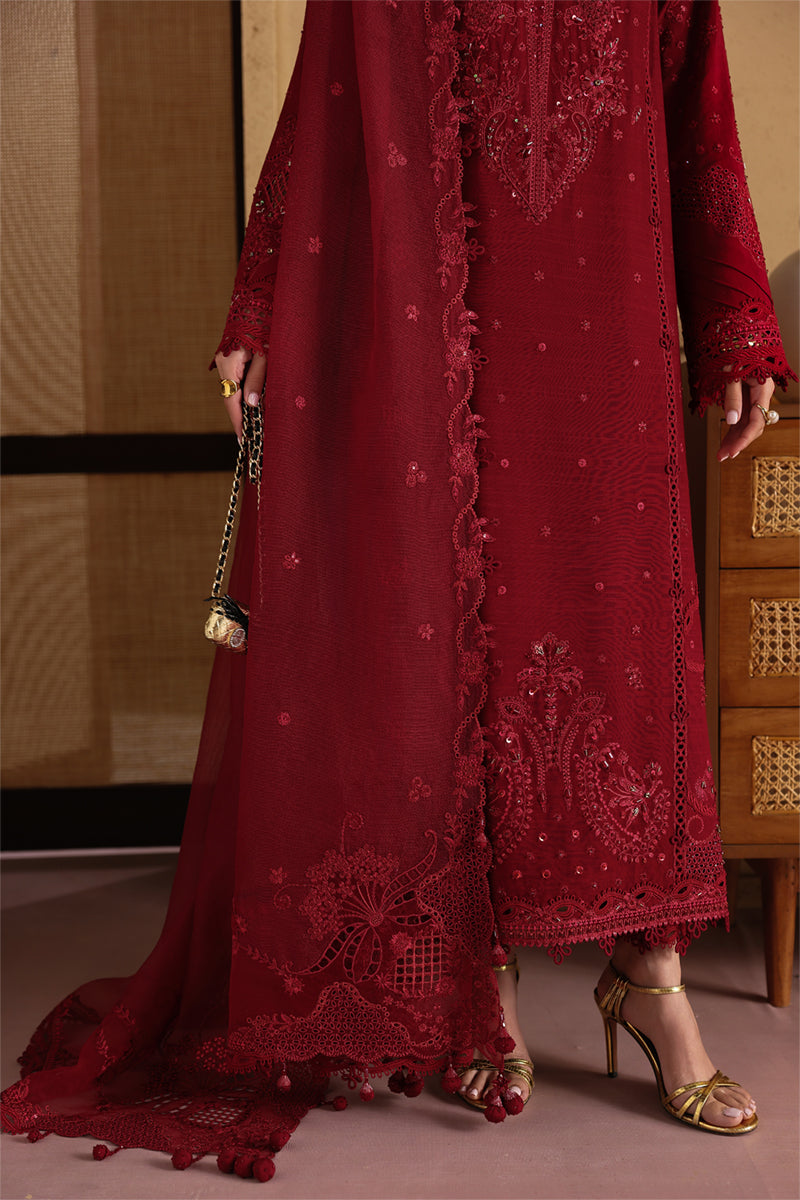 Qalamkar | Luxury Pret 25 | LP-05 NIRA by Qalamkar - Designer Dress - Type : Ladies Clothes - Available at Libayah - 100% Original 