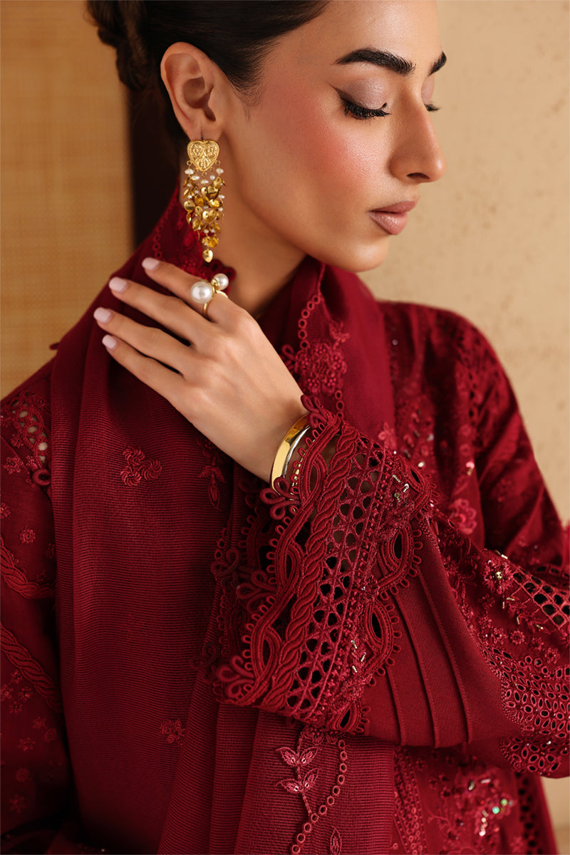 Qalamkar | Luxury Pret 25 | LP-05 NIRA by Qalamkar - Designer Dress - Type : Ladies Clothes - Available at Libayah - 100% Original 