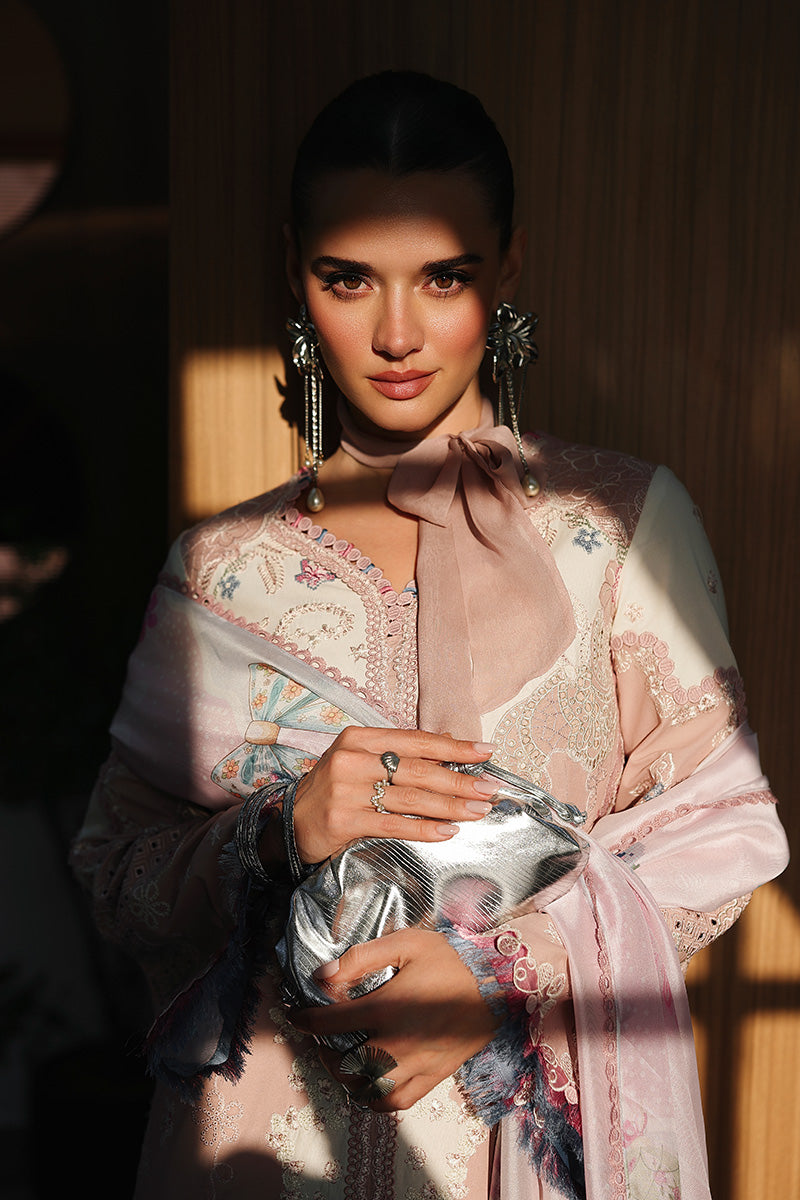 Qalamkar | Chikankari Eid Edit 26 | CM-04 ZIMAL by Qalamkar - Designer Dress  - Type : Ladies Clothes - Available at Libayah - 100% Original 