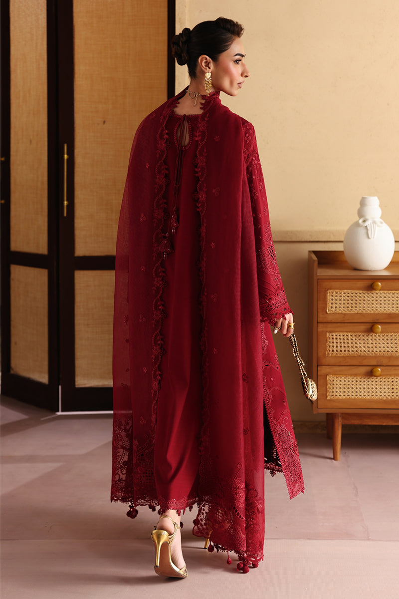 Qalamkar | Luxury Pret 25 | LP-05 NIRA by Qalamkar - Designer Dress - Type : Ladies Clothes - Available at Libayah - 100% Original 