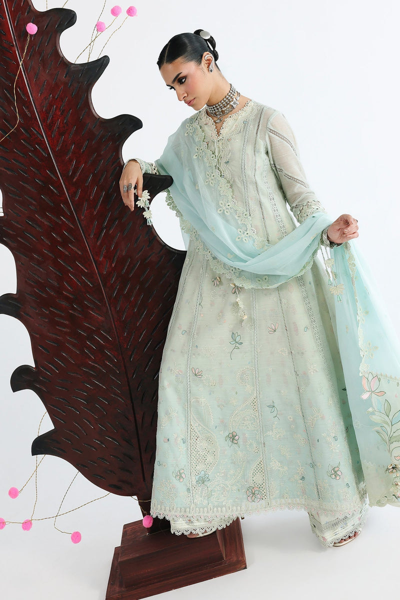 Qalamkar | Festive Lawn 26 | QFL-08 SABEL by Qalamkar - Designer Dress  - Type : Ladies Clothes - Available at Libayah - 100% Original 